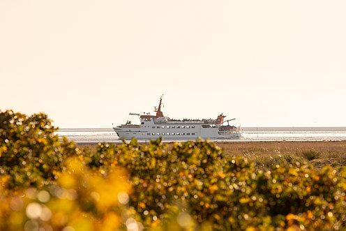 Die Fähre auf dem Weg nach Spiekeroog