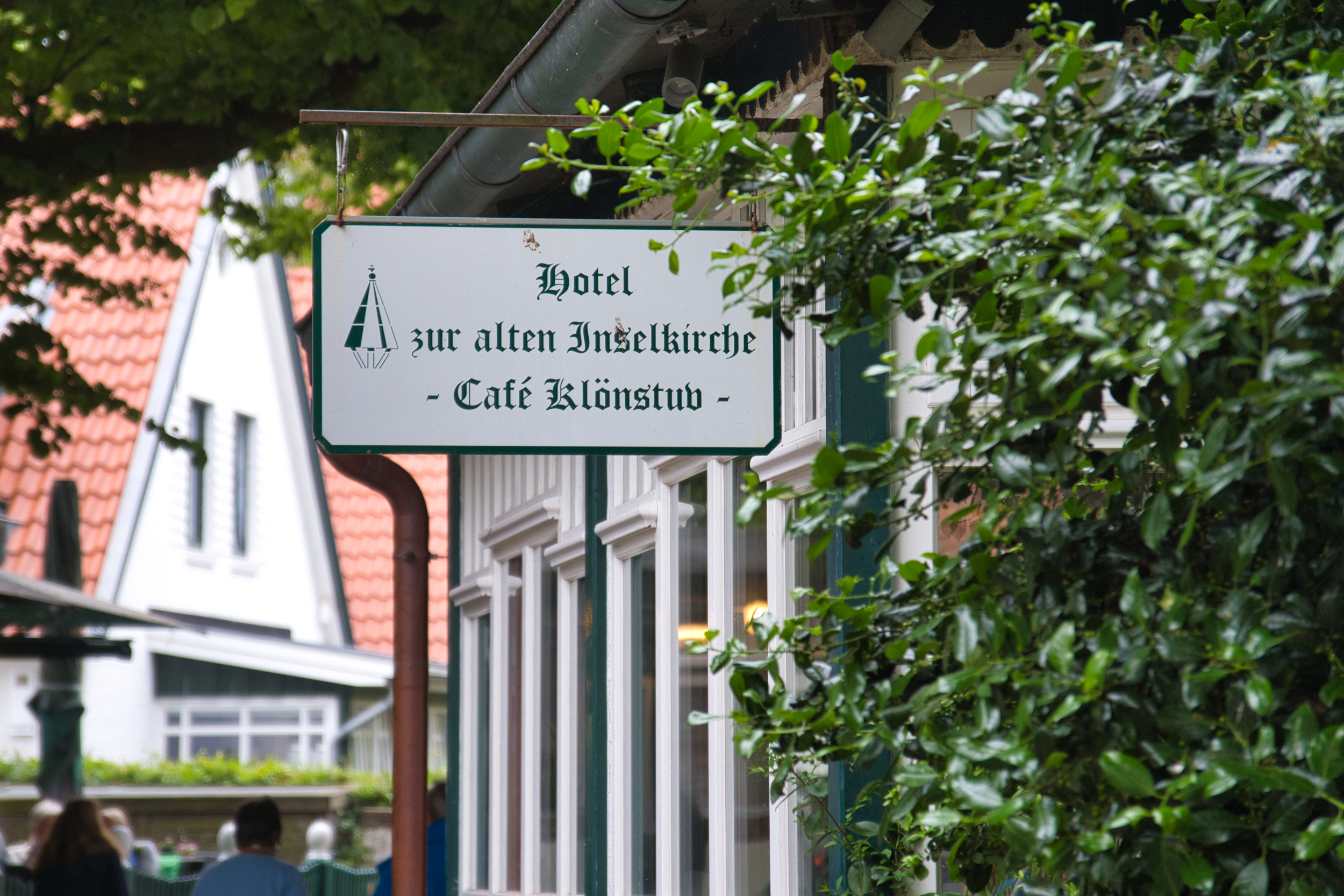Das Café Klönstuuv auf Spiekeroog.