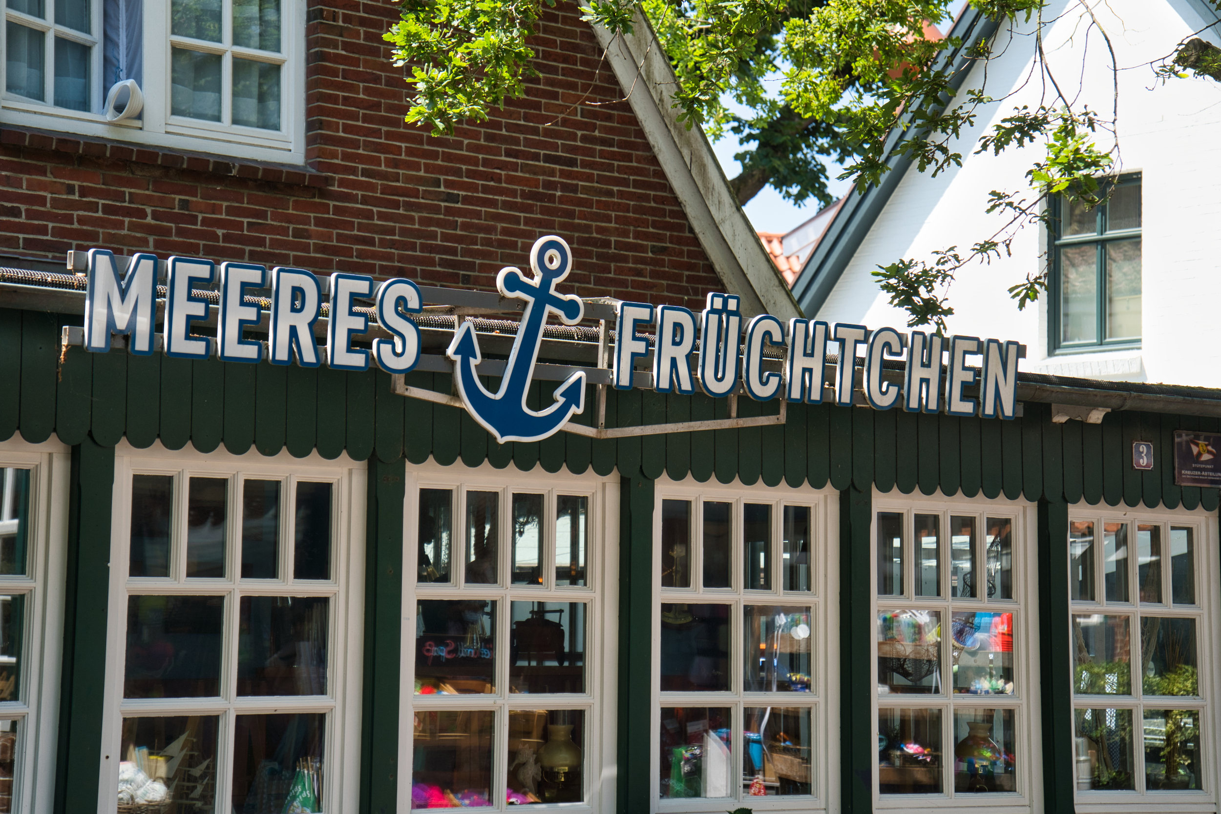 Das Restaurant Meeresfrüchtchen auf Spiekeroog.