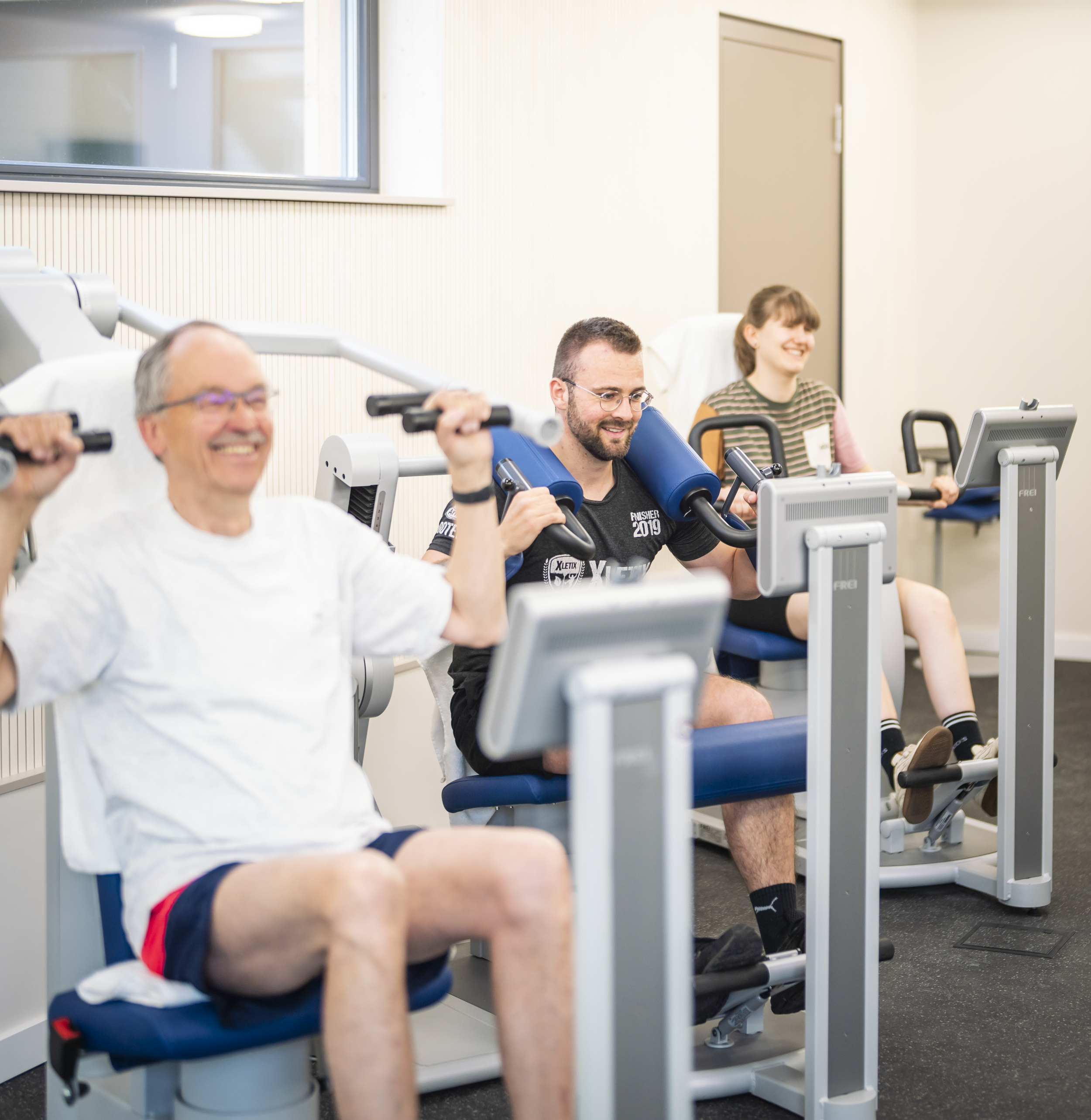 Gerätetraining im FitnessStuuv auf Spiekeroog 