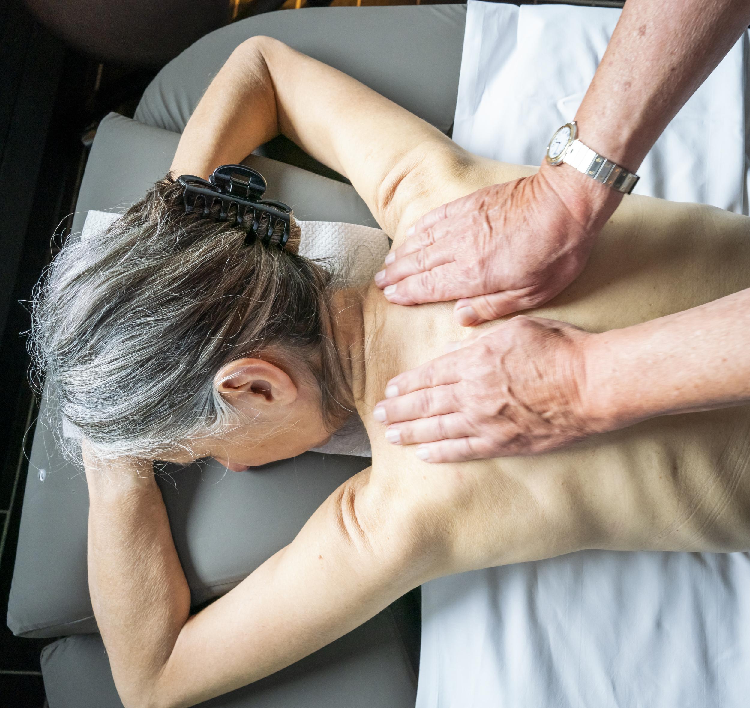 Massage im Thalasso-Gesundheitszentrum, im Meerestied auf Spiekeroog