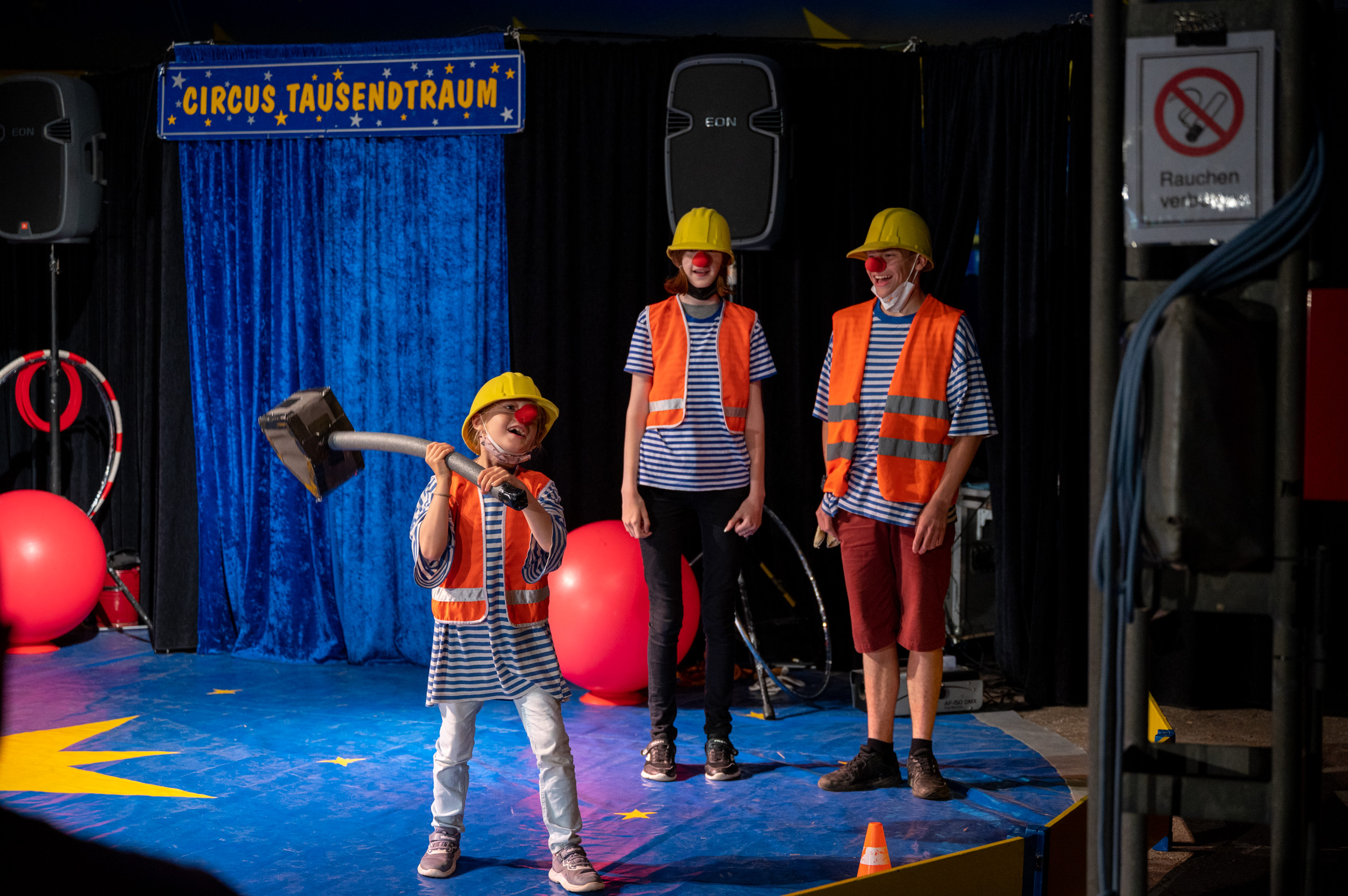 Clowns im Circus Tausendtraum