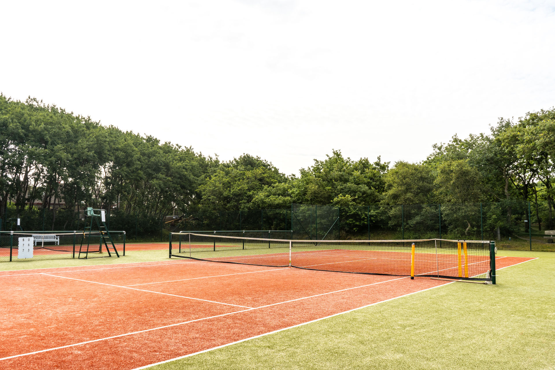 Tennisplatz auf Spiekeroog