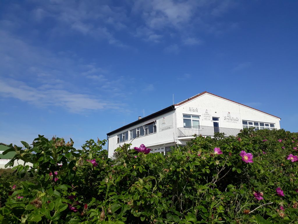 Das Restaurant Strandhalle auf Spiekeroog.